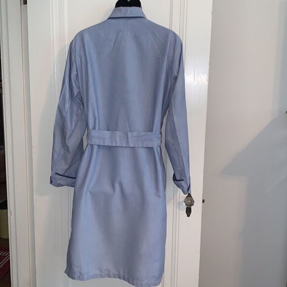 Vtg State of Maine blue striped robe - Picture 9 of 14
